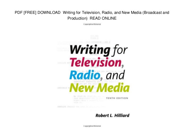 television and radio announcing pdf to excel